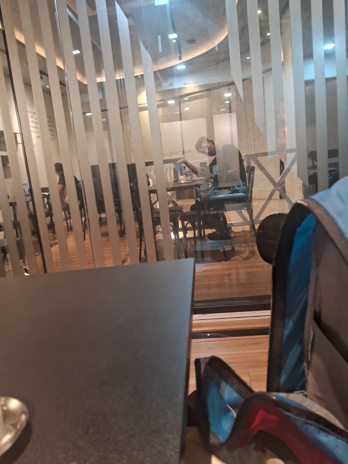 Deep in the work